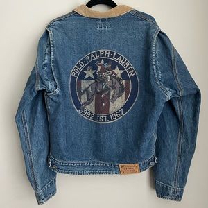 Polo Ralph Lauren vintage “Sundance” denim jacket. Rare, cowboy cowgirl style